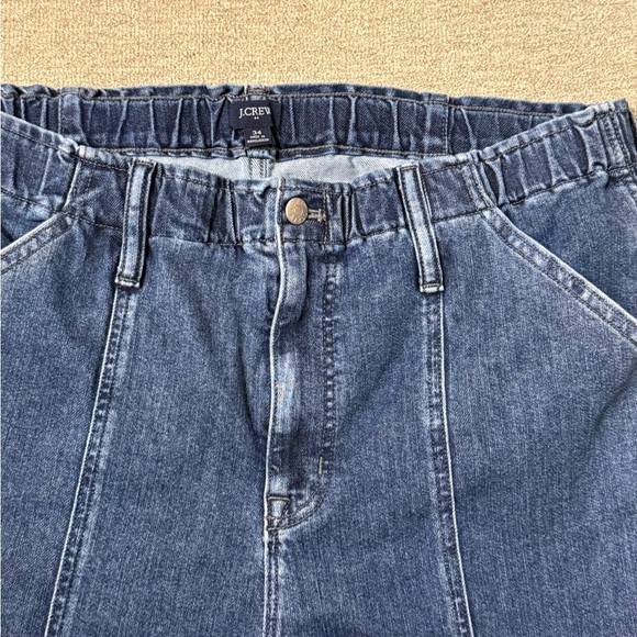 J. Crew Cotton Blend Blue Jean Pants (Size 34) - Picture 4 of 8